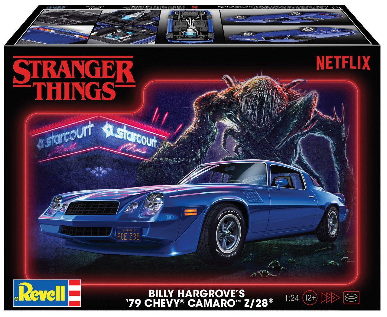 Revell Plastic Model Kit From Stranger Things-Billy Hargrove's '79 Chevy Camaro Z/28